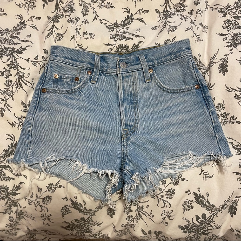 Levi’s 501 High Waist Shorts!